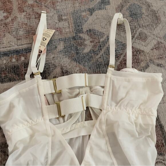 We Are HAH Hot As Hell Free People Back Off Bodysuit Small New - Picture 9 of 11